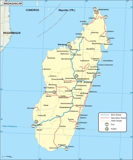 Population of Madagascar and Australia - Home